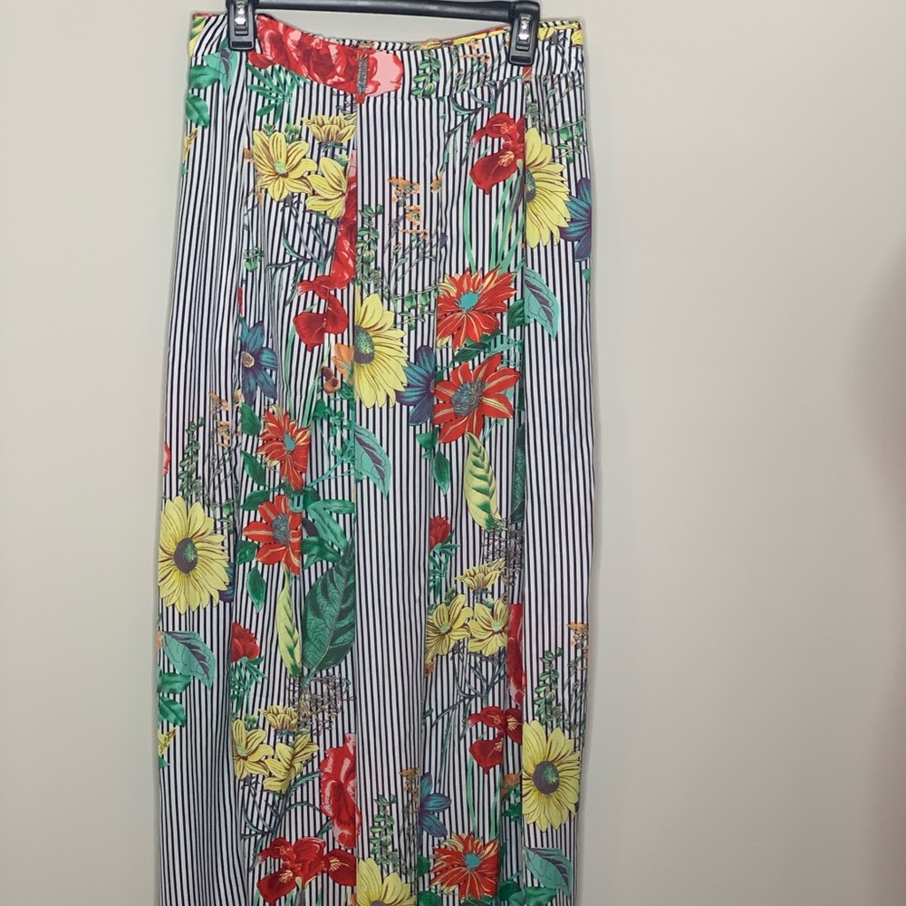 Floral Print Palazzo Pants